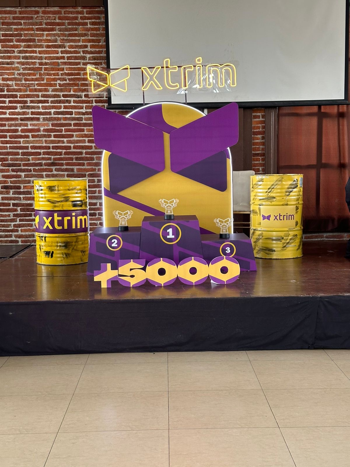 Stand promocional para Xtrim